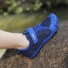 Zapatos deportivos para niños Liso - Azul - Ver 8