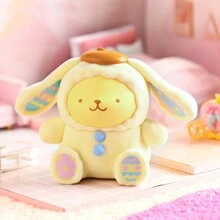 Miniso 三丽鸥卡通兔子系列植绒盲盒摆件，可爱设计，植绒PVC材质，卧室装饰、置物架展示及送礼佳品，情人节礼物好选择（1个，随机发货） - 彩色 - 查看 8