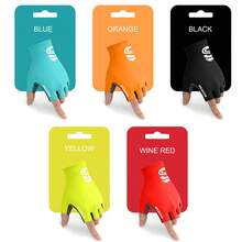 Cycling Gloves Light Weight Mountain Bike Gloves Non-Slip Fingerless Design In Workout Motorcycle Gym Outdoor - Multicolor - View 1