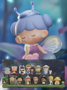 1pc Random Style Dreamscape Theater Anime Figure PVC & ABS Model /Bag, Cute For Couples - Multicolor - View 12