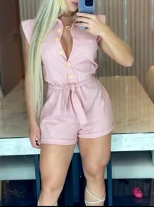 Women Two-Piece Outfits - Màu Hồng baby - Xem 1