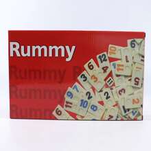 RUMMY Diamine Digital Dominoes RUMMY Board Game RUMMY Card Game Rummy Game Set - White - View 1