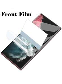 4pcs Przód Folia Miękki Hydrożel Folia Pełne krycie Kompatybilny z Samsungiem Galaktyka S23 Plus S22 FE S21 S20 S10 S9 S8 20 10 9 8 Folie do Ochrony Ekranów Nie jest szklany - Przezroczysty - Zobacz 4