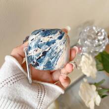 Apple Marble Pattern Case Compatible With AirPods Compatible With Airpods1/2 AirPods Pro