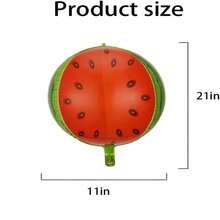 1 Miếng 4D Dưa hấu Đồ trang trí Dưa hấu Quả bóng bay - 22 Inch Dưa hấu Quả bóng bay Cho mùa hè Buổi tiệc Đồ trang trí , Trái cây Chủ đề - dưa hấu - Xem 2