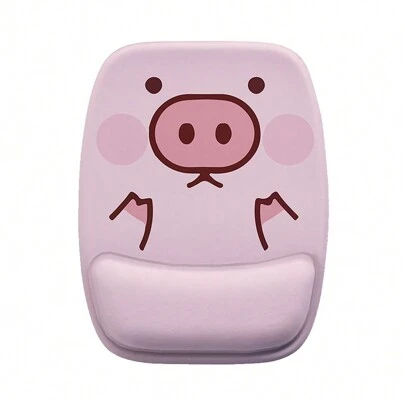 Mouse Pad Ergonomico Porco Porquinho Patinhas