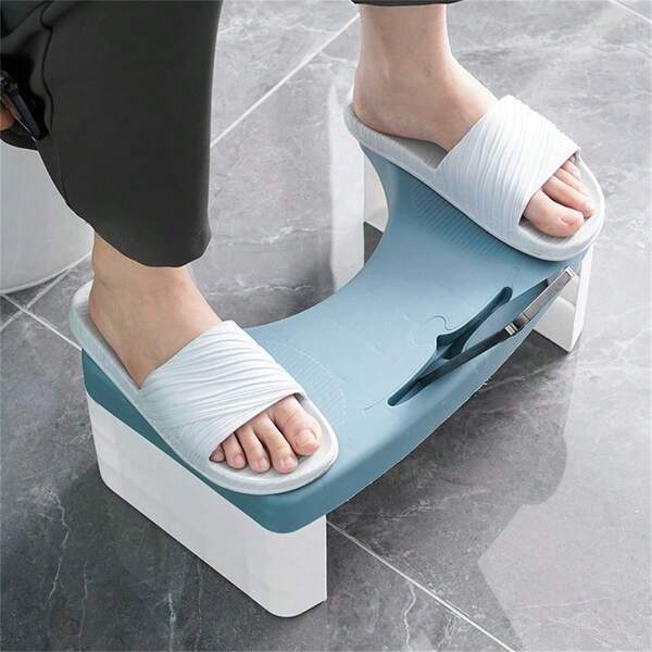 1pc(Child Adult) Foldable Toilet Stool, 7 Inches Healthy Squatting Posture Poop Stool With Anti-Slip, Portable Travel Foot Stool For Toilet Home Bathroom Decor Fall Decor Back To School