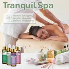 PHATOIL 9pcs Tinh dầu Bộ Có hương thơm Đối với Xà bông , Nến Làm , Premium Tinh dầu Đối với Máy khuếch tán , Máy giữ ẩm , Mát xa , Tắm Ngủ , Nhài , huynh diệp , Tinh dầu thơm , Bạc hà , Gỗ đàn hương , , vui tươi trái cam , Hoa hồng - 01-BỘ - Xem 6