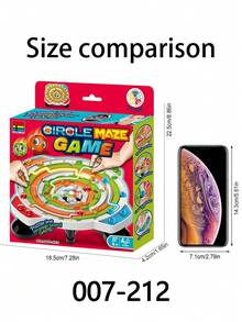 1組益智桌遊,包括快速舌環迷宮遊戲、跳躍羊遊戲、捕蟑螂遊戲、家庭遊戲、拼圖玩具、派對偵探遊戲、兒童生日禮物、萬聖節禮物 - 彩色 - 查看 9