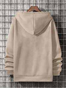 Men Sweatshirts - Màu be - Xem 2