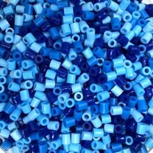 Pana-beads 500 pezzi/confezione, perline da fondere da 5mm, 9 colori misti, dimensione classica, compatibili con Hama e Perler, per arte a pixel, artigianato e regali fatti a mano, creazione di gioielli, ricambi, perline Perler