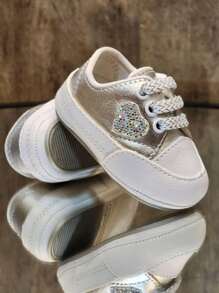 Baby Sneakers - 銀色 - 查看 4