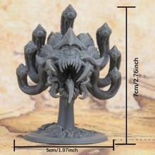 Beholder Juego De Mesa En Miniatura De Pathfinder Y Dungeons And Dragons Para Jugar Con Roles, 1 Pieza - Gris Oscuro - Ver 3