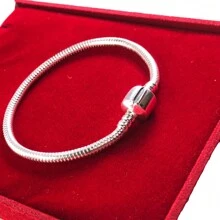 PULSEIRA DE PRATA 925 PARA BERLOQUE Carnaval - Prata - Visão 2