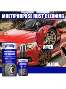 Rayhong Anti-Rust Lubricant For Cars, Metal Doors And Windows Cleaning, Rust Removal, Screw And Bolt Loosening And Rust Converter - Black - View 1
