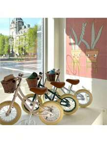 Bicicleta  Infantil  rodada 16 niño canastas montables para niña de 4 a 12 años cadena bicicleta para niños Infantiles - Albaricoque - Ver 2