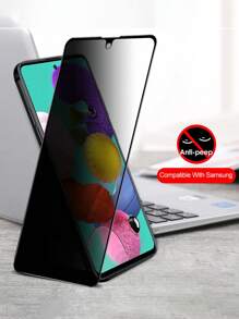 2 件隐私防窥屏幕保护膜，兼容三星 Galaxy 全覆盖，易于安装，高清清晰，无气泡防窥屏幕保护膜隐私玻璃膜隐私防指纹礼物，适合生日/复活节/总统日/圣诞节//家人/朋友/男孩/女朋友的生日礼物，家人，朋友钢化玻璃，手机屏幕保护膜，手机配件 - 黑色 - 查看 7