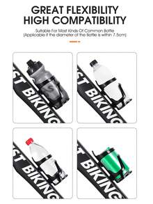 WEST BIKING 1 Miếng đi xe đạp Xe đạp Giá giữ tách Đối với Xe đạp đường Đạp xe , Nhẹ Lồng chai núi Đối với Ba môn phối hợp - màu đen - Xem 8