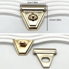 Metal Buckle Wallet Thumb Fastener Lock Metal Buckle Suitable For DIY Bag Wallet Replacement Essential Multifunctional Accessories Bag Hardware Accessories - Multicolor - View 12