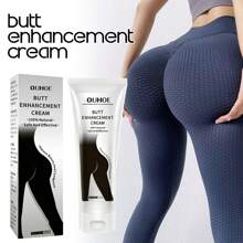 Creme De Levantamento De Bumbum Ouhoe, Embelezamento De Glúteos, Embelezamento De Nádegas Pêssego, Firmeza Em Forma De S, Massagem Hidratante, Cuidado Para Emagrecimento De Glúteo - Branco - Visão 1