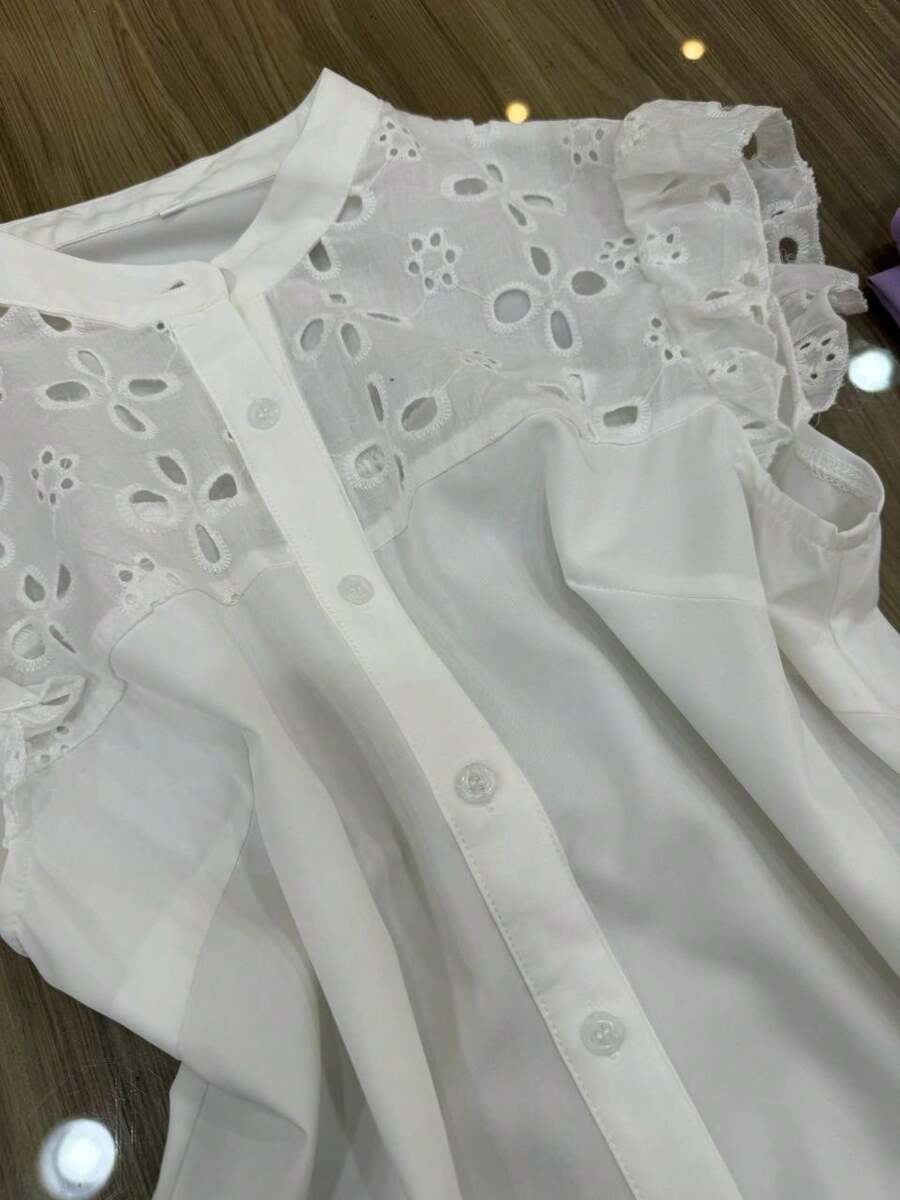 Women Blouses - trắng - Xem 1