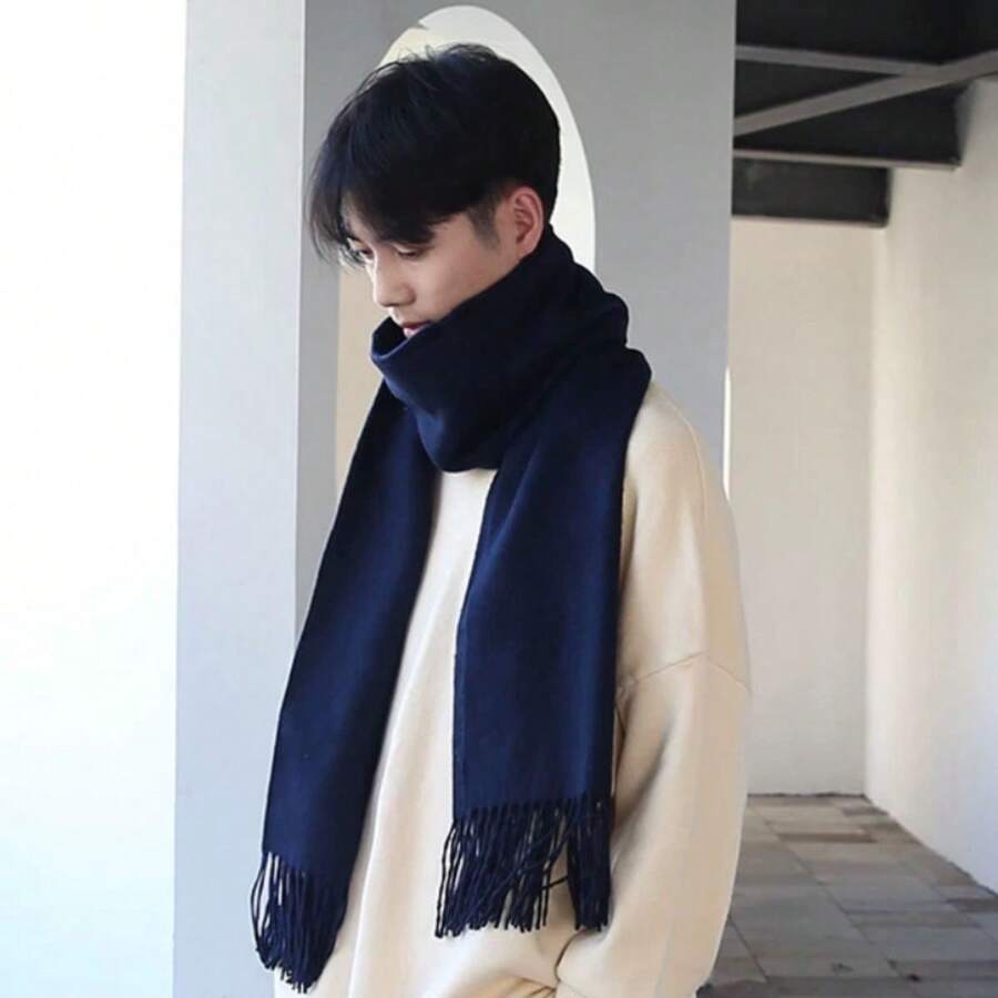 Scarves - Navy Blue - View 1