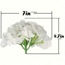 10 件丝绸绒球花茎，人造花，适用于 DIY 家居婚礼装饰、情人节、礼物 - 粉色 - 查看 3