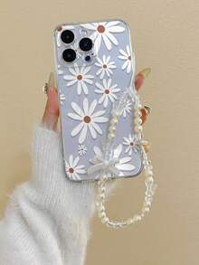 Trong suốt Hình hoa Ốp lưng & bao da điện thoại Với Thủ công Loại bướm Vòng tay cườm , Tương thích với iPhone , Thiên hà + , Thiên hà A13 5G , Xiaomi Redmi Lite - Nhiều màu - Xem 3