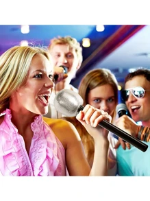 1 Phụ kiện quần áo micro sân khấu, micro đồ chơi Rock Star, phụ kiện trang trí tiệc yêu thích, phụ kiện quần áo, đạo cụ biểu diễn sân khấu, đạo cụ cosplay sự kiện, đồ dùng tiệc tùng - Bạc - Xem 3