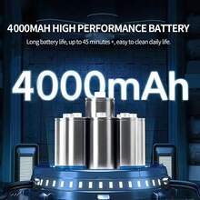 车载吸尘器强吸力无线便携式吸尘器两用迷你手持清洁车用家用桌面 - 綠色 - 查看 6