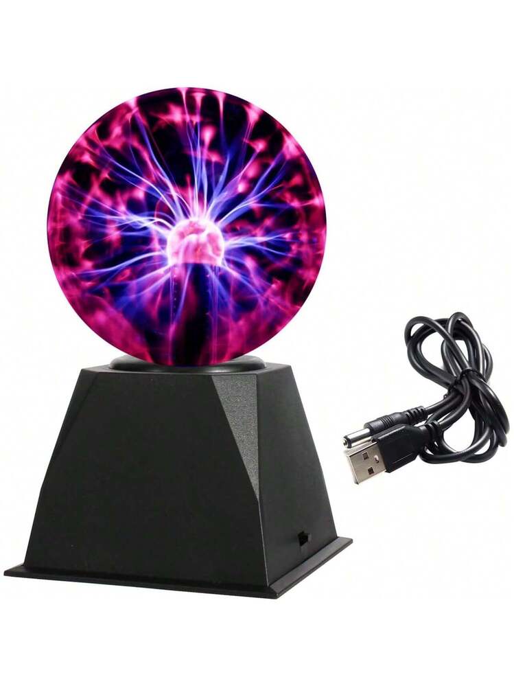 Sfera al Plasma 6 Pollici, 15CM Lampada al Plasma Magica, Sensibile al