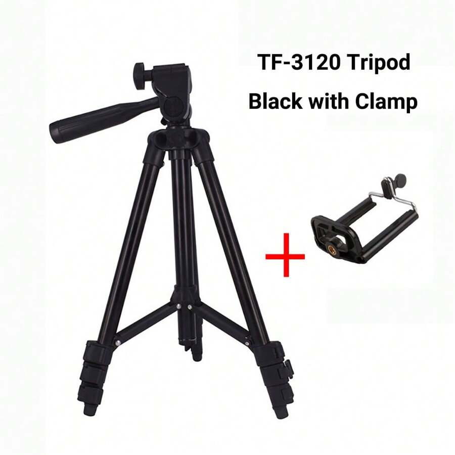3110 3120 Tripod Stand For Phone And Camera Adjustable Aluminium Alloy Tripod Stand Holder For Mobile Phones & Camera,Photo/Video Sho