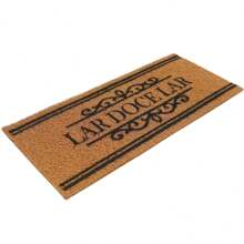 Tapete Capacho Vinil Long Lar Docê Lar 30cm x 70cm Kapazi - Caramelo - Visão 2