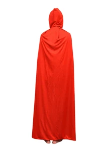 1 chiếc áo choàng ma cà rồng trùm đầu màu đen và đỏ có thể đảo ngược, trang phục Halloween cho cosplay, tiệc tùng, chụp ảnh hoặc biểu diễn trên sân khấu - Nhiều màu - Xem 5