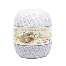 Fio /Linha Pérola São João - 125g/460m/ n2 - Branco - Visão 2