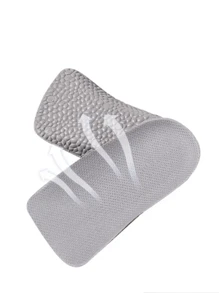 A Pair Of Soft And Breathable Invisible Popcorn Height Increasing Insoles In Grey, Suitable For Sports Shoes And  Boots, With A 7cm Height Increase