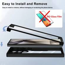 Funda de teléfono de 360 grados con protección de pantalla de doble cara compatible con Samsung Galaxy S24 Ultra S21 S23 FE S22 S23 Ultra S24 Plus A04E A15 A35 A55 A05 A05S A24 A34 A54 A14 A04S A23 A13 A12 A22 A32 A33 A53 A52 A52S 5G Cubierta de doble capa con protección de cámara Instalación sencilla Vidrio templado resistente a arañazos y roturas Protector de pantalla ultra definición Regalo para cumpleaños/Pascua/Día del Presidente/Navidad/Familia/Amigos/Novio/Novia