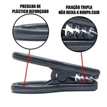 Clothes Pegs - màu đen - Xem 3