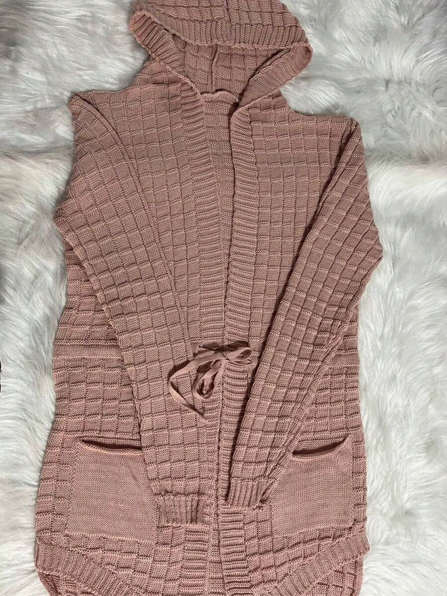 Women Cardigans - 淺粉色 - 查看 1