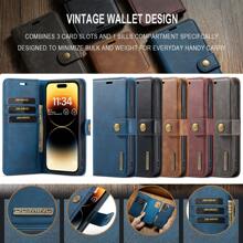 NEW Classic Business Style Faux Leather Wallet Phone Case Magnetic Flip Cover With Card Holder NEW 2 In1 PU Leather Wallet Magnetic Detachable Removable Phone Case Back Cover Compatible With Samsung Galaxy S24 Ultra/S23 Ultra/S22Ultra/S21Ultra/S20Ultra/S23FE/S20FE/S21fe/S21Plus Note 20 Ultra 5G 4G Galaxy A12 A22 A32 A42 A52 A72 A13 A23 A33 A53 A73 A14 A24 A34 A54 Oneplus 10 11 Pro Compatible With Iphone 15 14 13 12 11 Pro Promax Plus Mini IPhone X Xs XR XsMax 6 7 8 Plus For Pixel 6 Pro 7a 8 Pro Phone Case - Black - View 3
