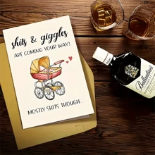1pc, Thiệp chúc mừng mới đáng yêu, Dành cho bạn bè, Dành cho con trai, Dành cho con gái Thiệp mới vui nhộn, Vật dụng cho doanh nghiệp nhỏ, Thiệp cảm ơn, Quà tặng sinh nhật, Thiệp, Mặt hàng khác thường, Thẻ quà tặng, Giáng sinh - Màu vàng - Xem 6