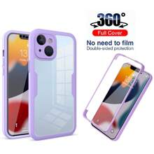 360 Full Body Double-Sided Phone Cases With Screen Protect Film Compatible With Samsung Galaxy S24 Ultra S21 S23 FE S22 S23 Ultra S24 Plus A04E A15 A35 A55 A05 A05S A24 A34 A54 A14 A04S A23 A13 A12 A22 A32 A33 A53 A52 A52S 5G Camera Protection Dual Layer Cover
