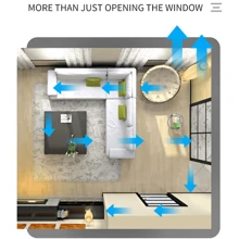 12In ventilador Solar Recargable De Mesa Cargador De Celular Ventilador eléctrico de mesa con luz y función de Banco de energía, portátil,escritorio, recargable, solar - Naranja - Ver 5