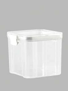 1pc Sealed Container Clear Plastic Jar For Kitchen Storage Of Grains, Dried Fruit, Tea, Etc. - Multicolor - View 16