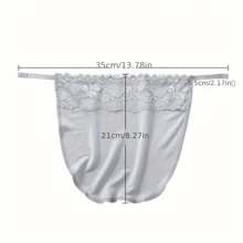 4pcs Detachable Lace Breast Cover For Women - Comfortable And Stylish Chest Cover For Clothing Accessories Valentine's Day Valentines
