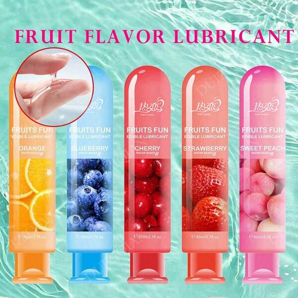Lubricante Con Sabor A Fruta A Base De Agua,1 Pieza Lubricante Seguro Para El Orgasmo Femenino, Lubricante Soluble En Agua Que Es Amigable Para La Piel, Alivia Suavemente Y No Es Irritante Para La Sequedad Vaginal. Lube Anal Para La Piel Suave, Lubricación Personal, Fácil De Llevar, Regalo De Navidad, Año Nuevo, Halloween, Día De San Valentín, Cumpleaños, Parejas, Empaquetado En Bolsa Portátil Para Juegos De Sm, Juguetes Sexuales Para Mujeres, Hombres, Parejas, Gays, Lesbianas. Para Uso En Casa Y Cuando Se Viaja., juguetes sexuales juguetes de sexuales