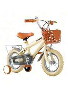 Bicicleta  Infantil  rodada 16 niño canastas montables para niña de 4 a 12 años cadena bicicleta para niños Infantiles - Albaricoque - Ver 3