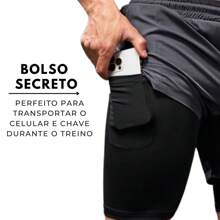 ALVK Men Shorts - màu đen - Xem 6