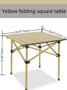 Outdoor Camping Folding Table Portable Chicken Rolls Table Camping Barbecue Picnic Table Stall Table Folding Table - Multicolor - View 5
