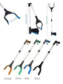 1pc Garbage Picker Grabber, With 360° Rotating Clamp, Lightweight Heavy Duty Grabber For Seniors 32 Inch, Grabber Trash Pickup Tool, Elderly Grab It Reaching Tool, Household Gadgets, Useful Tool, Cleaning Supplies - 1 Item - View 2